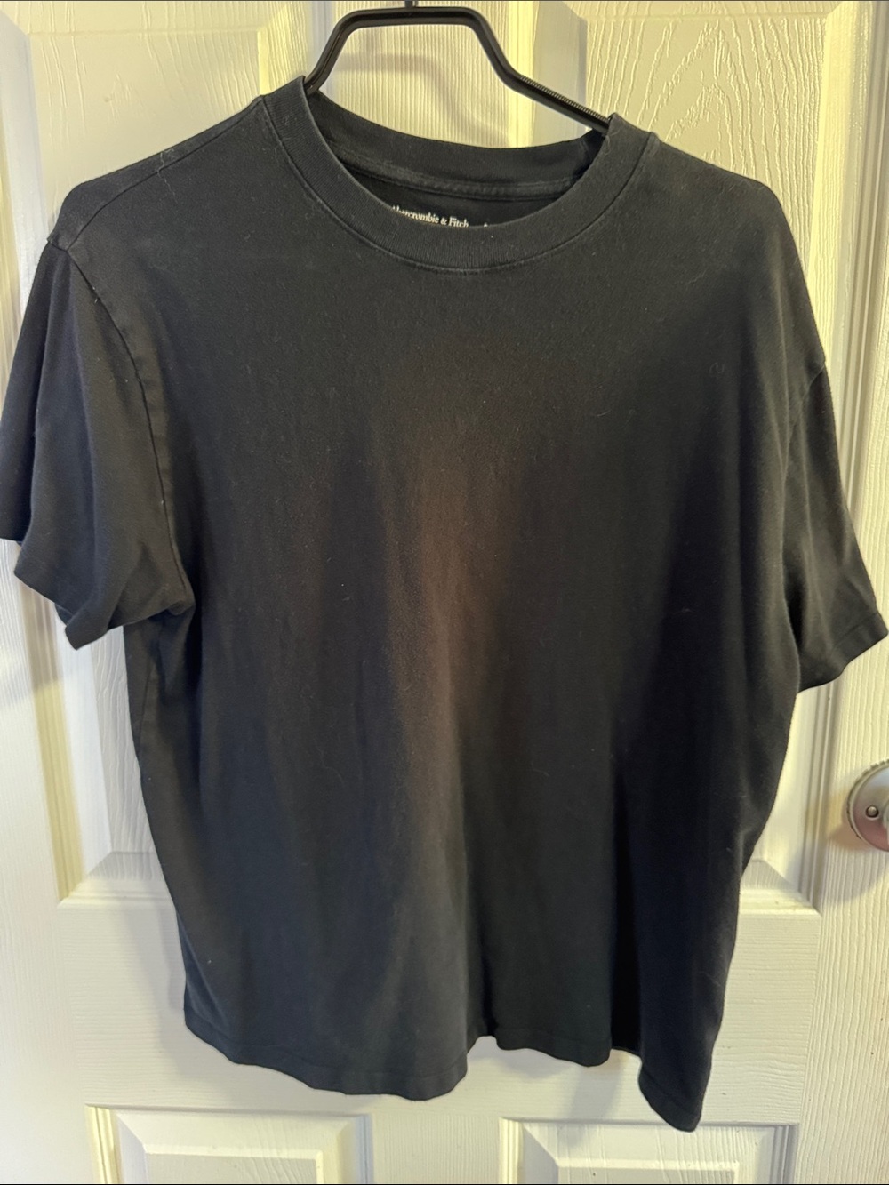 Abercrombie & Fitch Black Short Sleeve Crew Tee